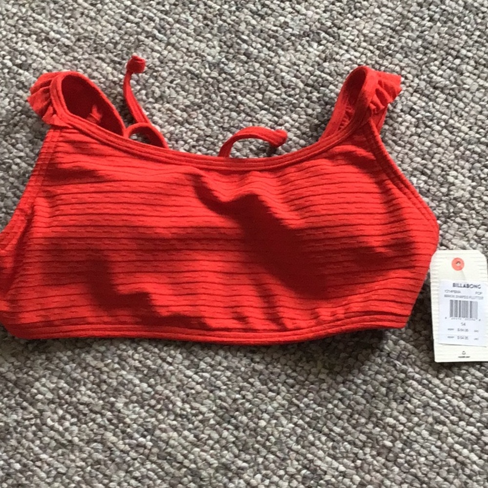 Billabong swim suit top